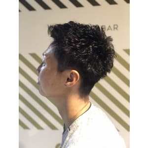 大人の刈り上げスタイル【 BARBER- BAR】