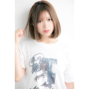 【Euphoria】ナチュラルストレート×小顔大人女性ボブ☆