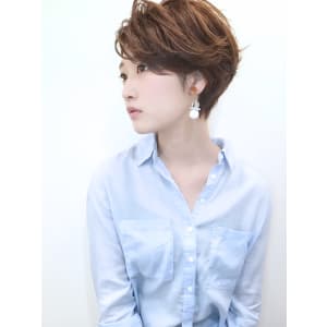 ショートボブ＆STORIES