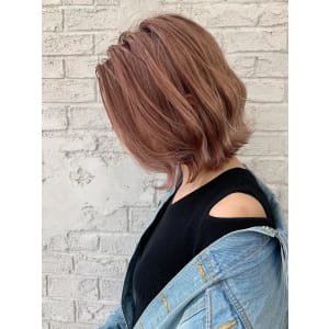 ピンクブランジュことりベージュミルクティーカラー2122