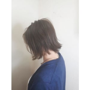 【reir下北沢】*外ハネスリークボブ+シルキーベージュ*