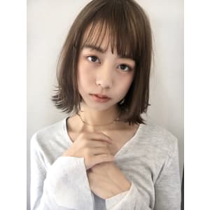 柔らか外ハネボブスタイル【s26】