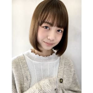 すっきりストレートボブ【s30】 - Lila by AFLOAT【レイラバイアフロート】掲載中