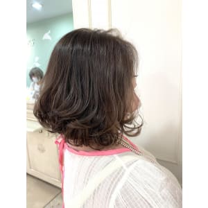 cropes辻堂 谷川　ハイライト×アッシュベージュ