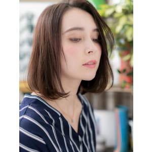 センターパートも◎黒髪風前下がりボブ セミディ - COVER HAIR bliss 戸田公園西口店【カバーヘアブリス トダコウエンニシグチテン】掲載中