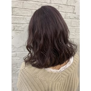 ラベンダーベージュことりベージュボブディ無造作6108