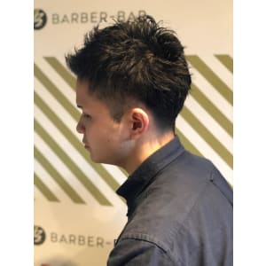 大人のシンプルショート【BARBER-BAR】