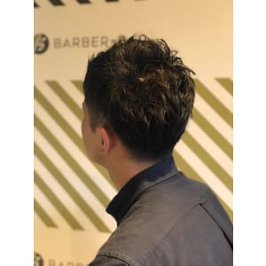 大人のシンプルショート【BARBER-BAR】