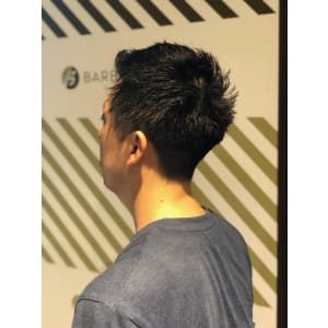 大人のシンプルショート【BARBER-BAR】