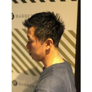 大人のシンプルショート【BARBER-BAR】