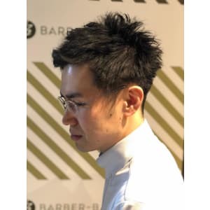 大人のシンプルショート【BARBER-BAR】