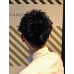 大人のシンプルショート【BARBER-BAR】