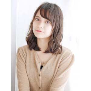 セミウエットのゆるミックスカール