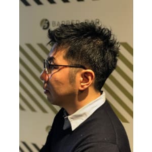 ショートマッシュスタイル【BARBER-BAR】