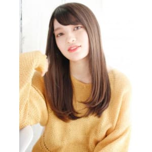さらっとナチュラルストレート