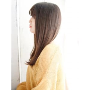 さらっとナチュラルストレート