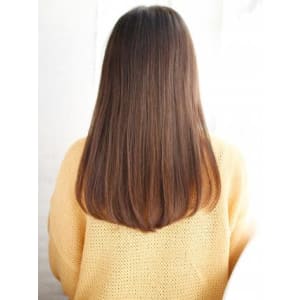 さらっとナチュラルストレート