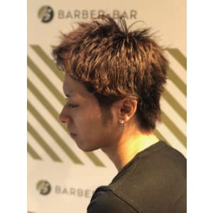 ショートウルフスタイル【BARBER-BAR】