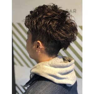 大人のパーマスタイル【 BARBER BAR】