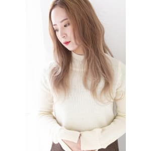 ミルクティベージュシアーベージュブリーチカラー10代20代