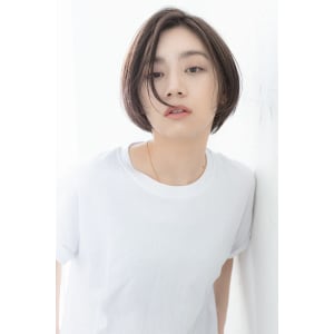 ショートヘア黒髪暗髪ワンレンボブショートボブ10代20代