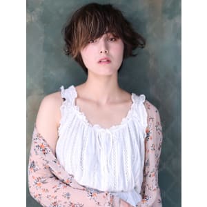 夏のマッシュショート　【池袋美容室　uchla】