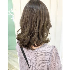 cropes辻堂 谷川　ハイライト×ミディアムスタイル