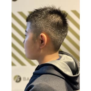BARBER-BARのキッズフェード