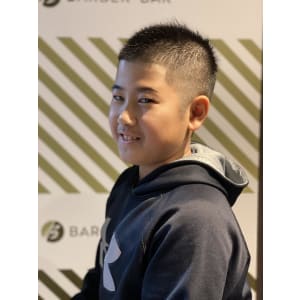 BARBER-BARのキッズフェード