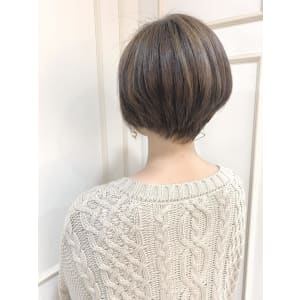 【crop es辻堂　藤田沙織】ハイライトショートスタイル