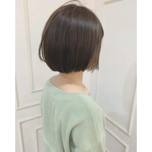 【crop es辻堂　藤田沙織】ベージュインナーカラー 