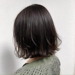 アッシュパープル☆ミックスボブ