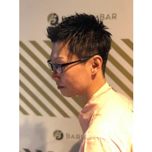 大人のシンプルショート【BARBER-BAR】