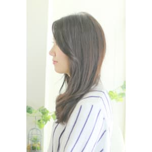 20代30代40代　とけ込ませるような抜け感ロング【京都駅】