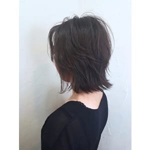 【reir下北沢】*ネオウルフミディ+ネイビーアッシュ*