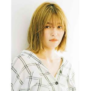 ヘルシー×切りっぱなしボブ