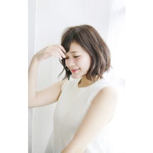 20代30代40代　ワンランク上のダークボブ【堅田】