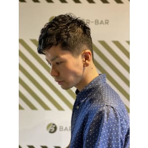 BARBER-BARのメンズパーマスタイル