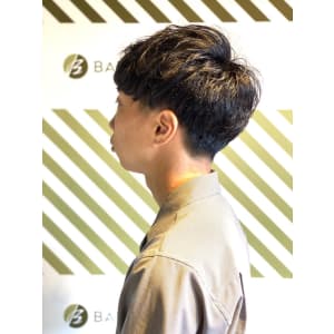 BARBER-BARのパーマでメンズマッシュ