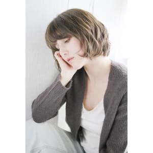 20代30代40代　外国人風レトロロマンボブ【京都駅】