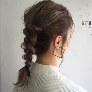 Rumor >> 大人可愛いアレンジ