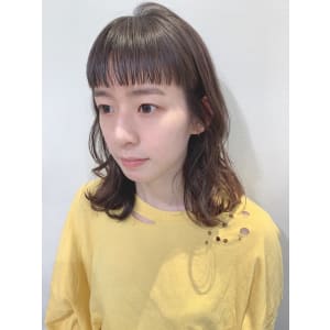 オン眉ミディ