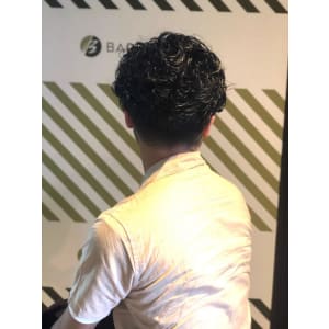 大人のパーマスタイル【BARBER-BAR】