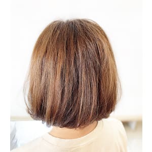 ミセス定番ボブ
