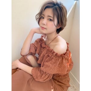 アフロート添田】大人かわいいショートボブアッシュカラー