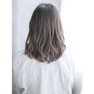 セミウエットのゆるミックスカール