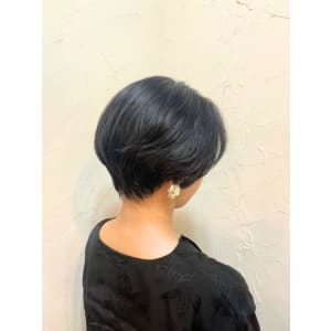 【reir下北沢】*ハンサムショート+ネイビーアッシュ*