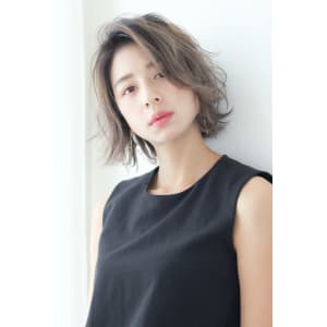 [MAXBEAUTY]ゆるフワ外ハネ切りっぱなしボブ☆