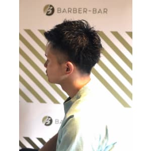 大人のシンプルショート【BARBER-BAR】