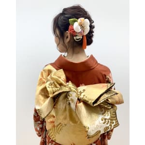 cropes辻堂 成人式　ヘアセット